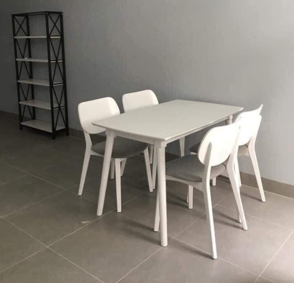 Bộ bàn ghế phòng ăn BN07 4 ghế Tundo hiện đại