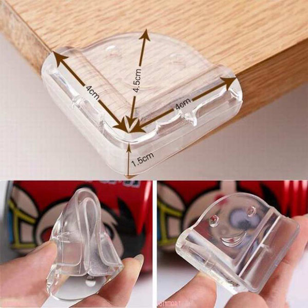 Bo Góc Bàn, Cạnh Bàn, Góc Nhọn Tránh Va Đạp, Chất Liệu PVC Thân Thiện Môi Trường, Dễ Dàng Lắp Đặt Thương Hiệu Gosashi-BGBMC