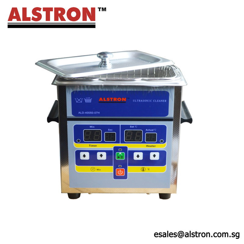 Bể rửa siêu âm Alstron ALD-40050-07H (50W 0.7 Lít) – Chậu rửa siêu âm – ALD Series Ultrasonic Cleaner – Alstron Việt Nam