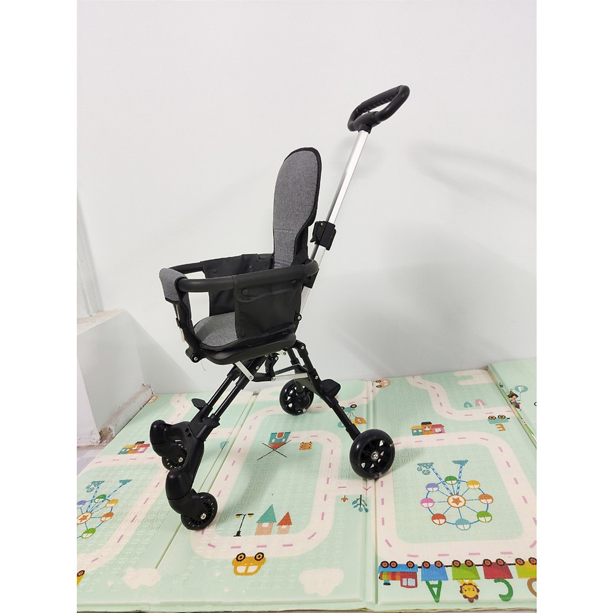Xe đẩy du lịch cho bé, xe đảo chiều gấp gọn