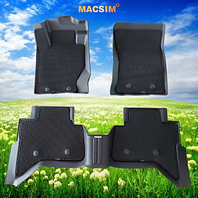 Thảm hai lớp macsim dành cho Triton L200 2024+ - Nhãn hiệu Macsim bề mặt cao su siêu sạch