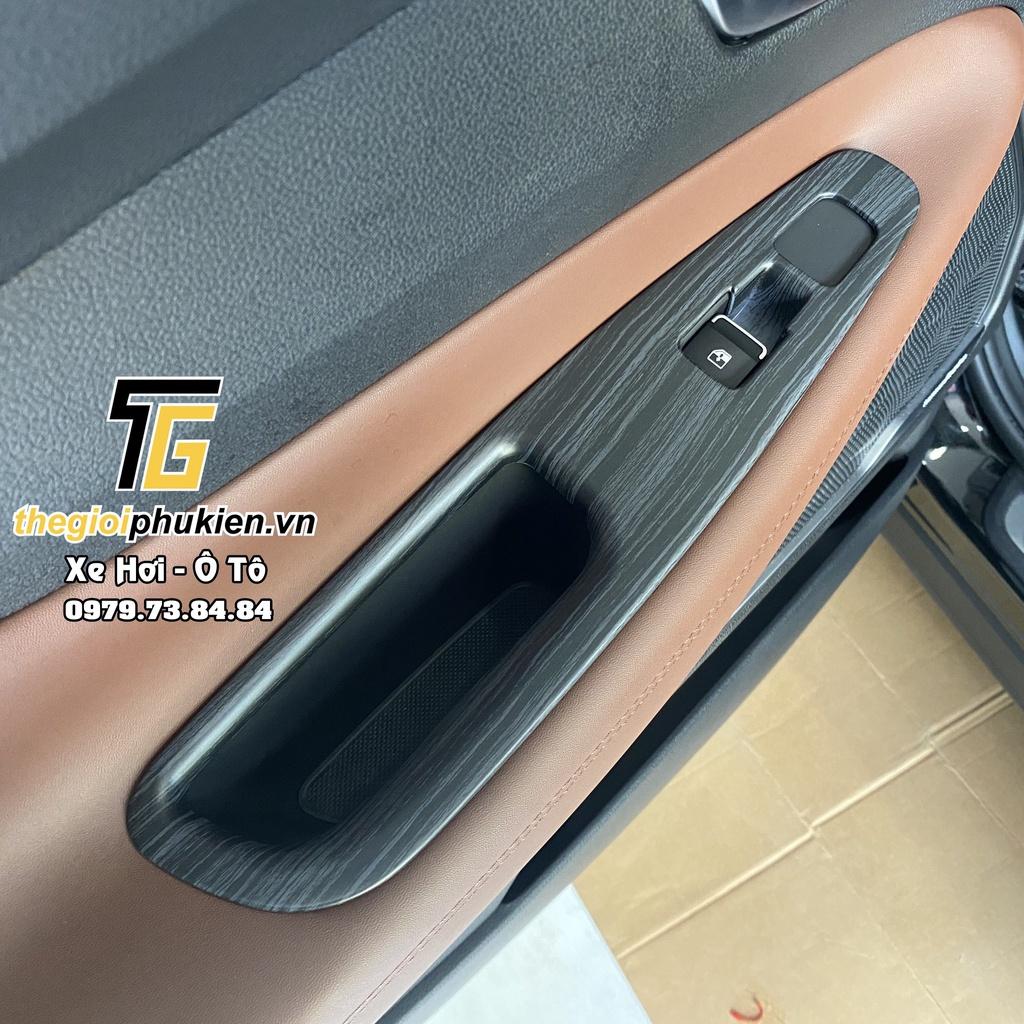 Ốp chống xước nội thất vân đá Hyundai Santafe 2021 Cao cấp