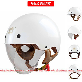 Mũ Bảo Hiểm Nửa Đầu Kính Âm Royal M239 Chính Hãng, Nón Bảo Hiểm 1/2 Phong Cách Tiện Lợi