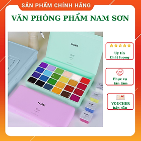 Màu Gouache HiMi dạng thạch (Vỏ Hộp Màu Ngẫu Nhiên)