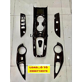 Ốp Nội Thất Xe Toyota Cross 2022-2020 Mẫu Vân Gỗ Bóng Cao Cấp
