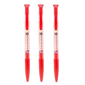 Vỉ 3 Bút Bi Thiên Long TL-023
