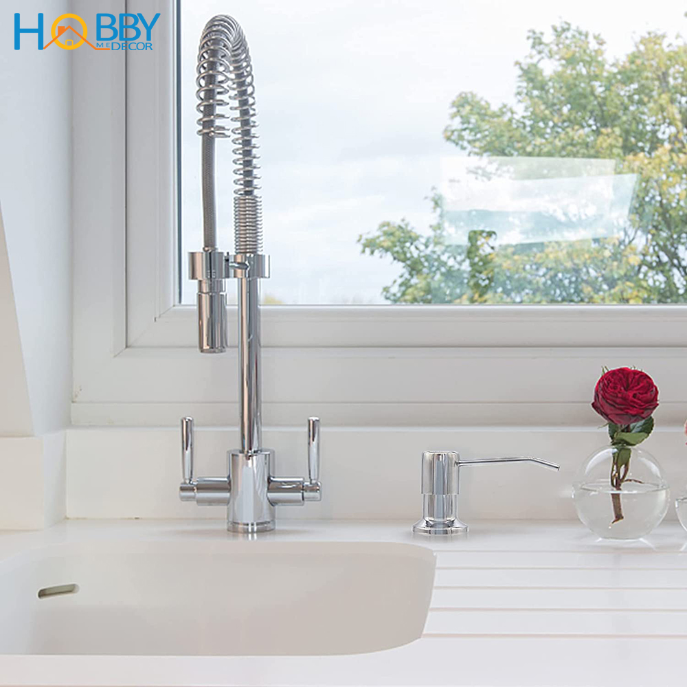 Vòi bơm dây dẫn nước rửa chén inox 304 dây 120cm Hobby home decor NRC2