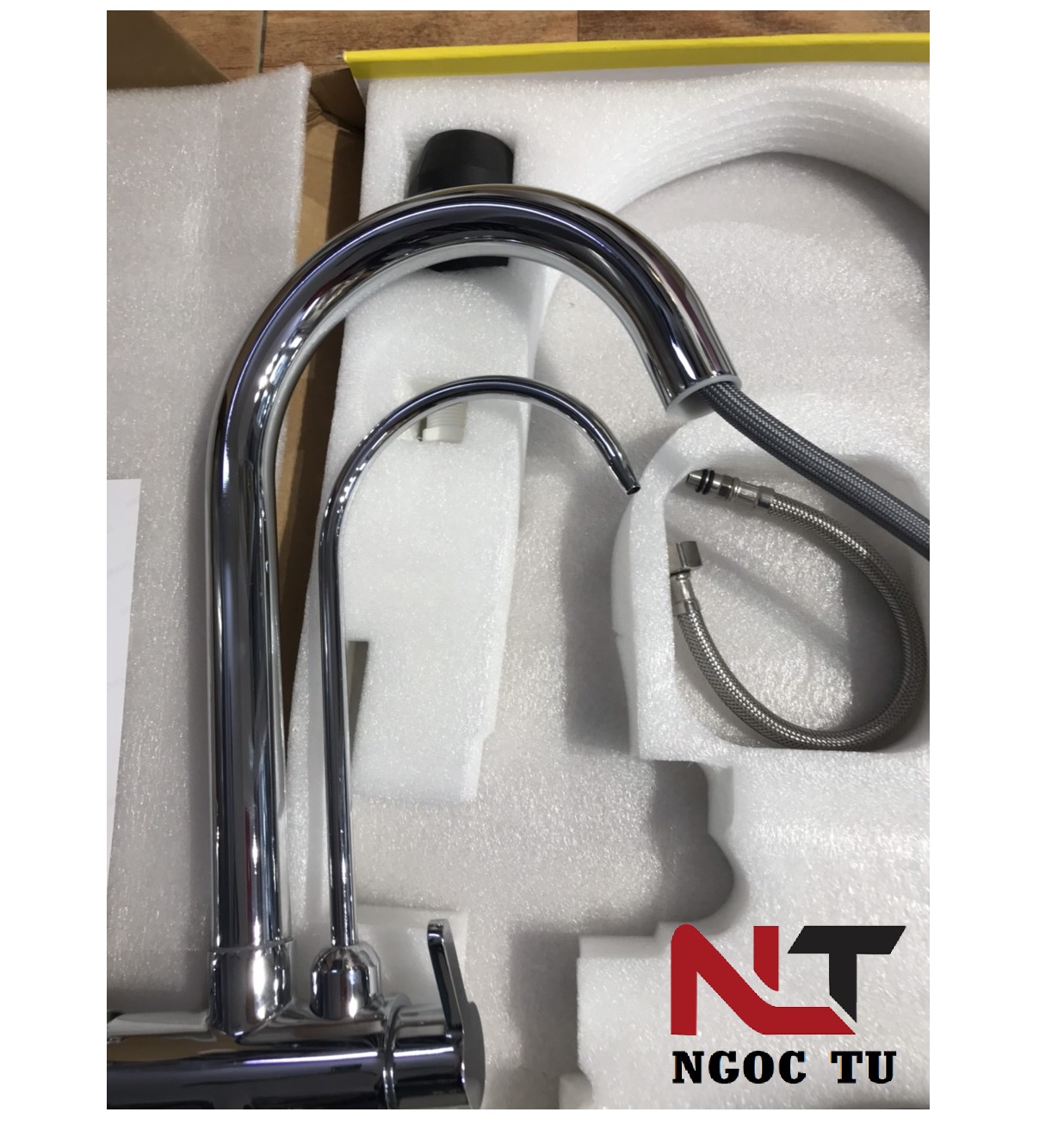 VÒI RỬA BÁT 3 ĐƯỜNG NƯỚC GROVES CAO CẤP 805-2
