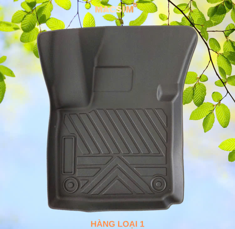 Thảm lót sàn 1 lớp sd3 Hyundai Santafe 2019+ Nhãn hiệu Macsim - (Giảm giá nhưng chất lượng không giảm)