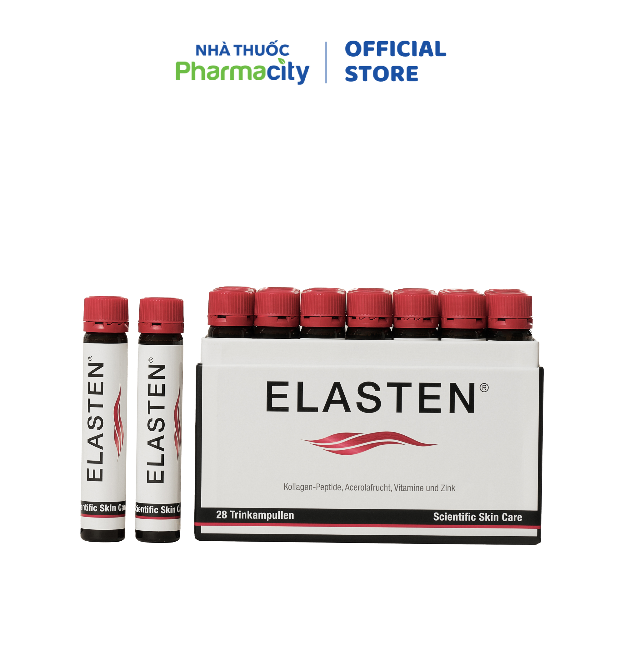 Viên uống bảo vệ sức khỏe Collagen Elasten (28 ống)