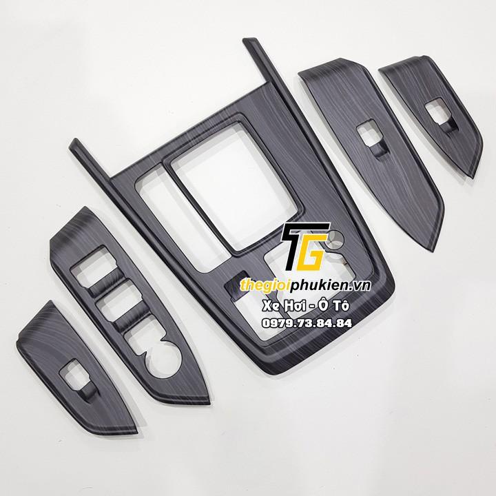 Ốp nội thất vân gỗ Mazda CX8, CX-8 Cao cấp
