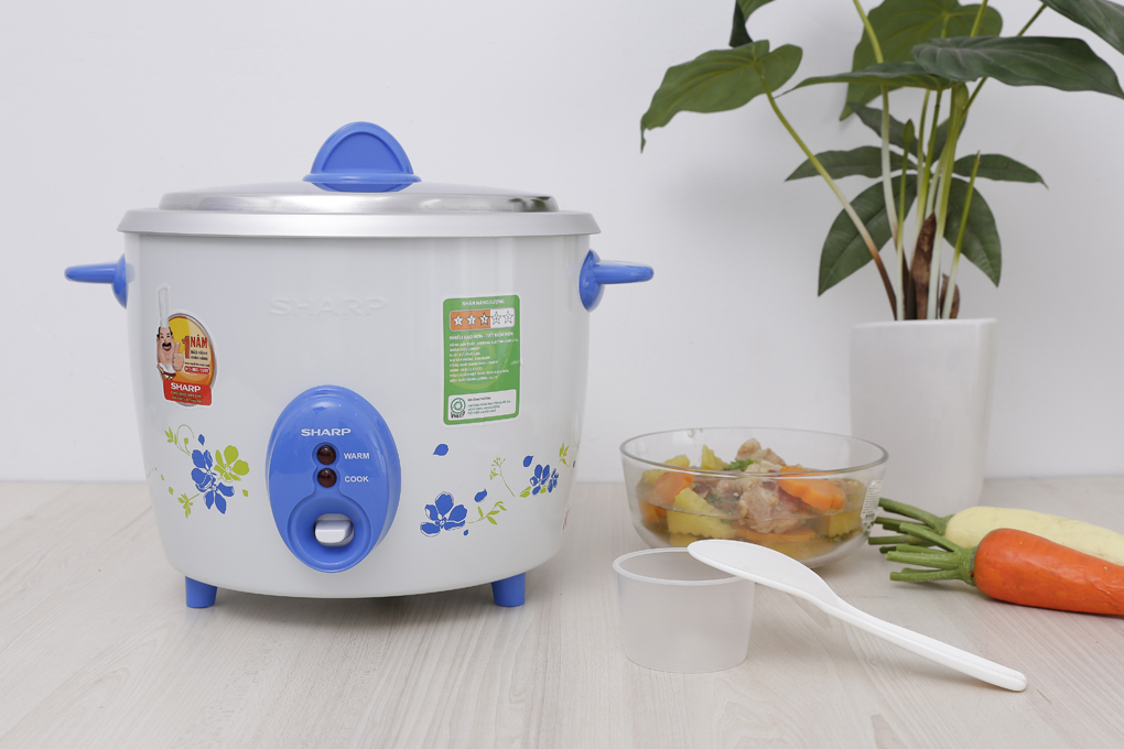 Nồi cơm nắp rời Sharp 2.8 lít KSH-D28V, Công suất 1000W, Giao màu ngẫu nhiên - Hàng chính hãng