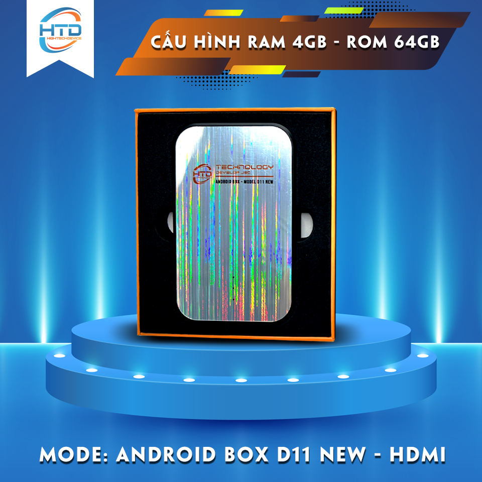 HTD Smart Carplay Android AI Ô Tô D11 New