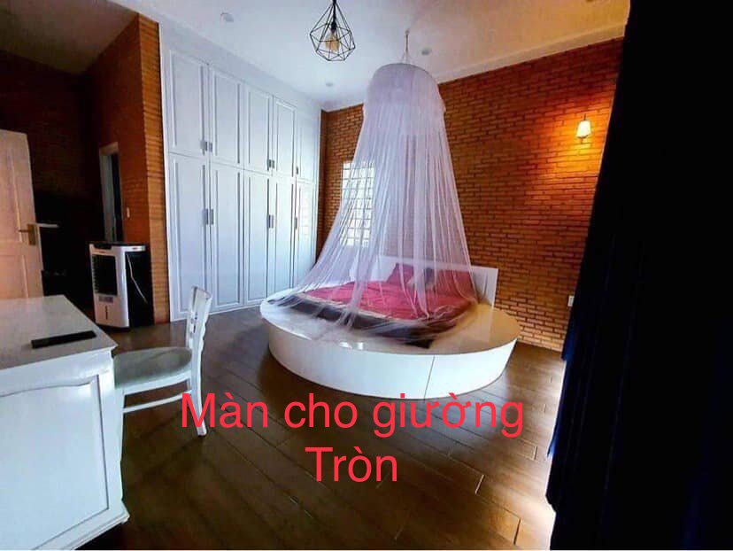 Màn Tròn Công Chúa - Cao Cấp Mộc Miên ( Hình thật )