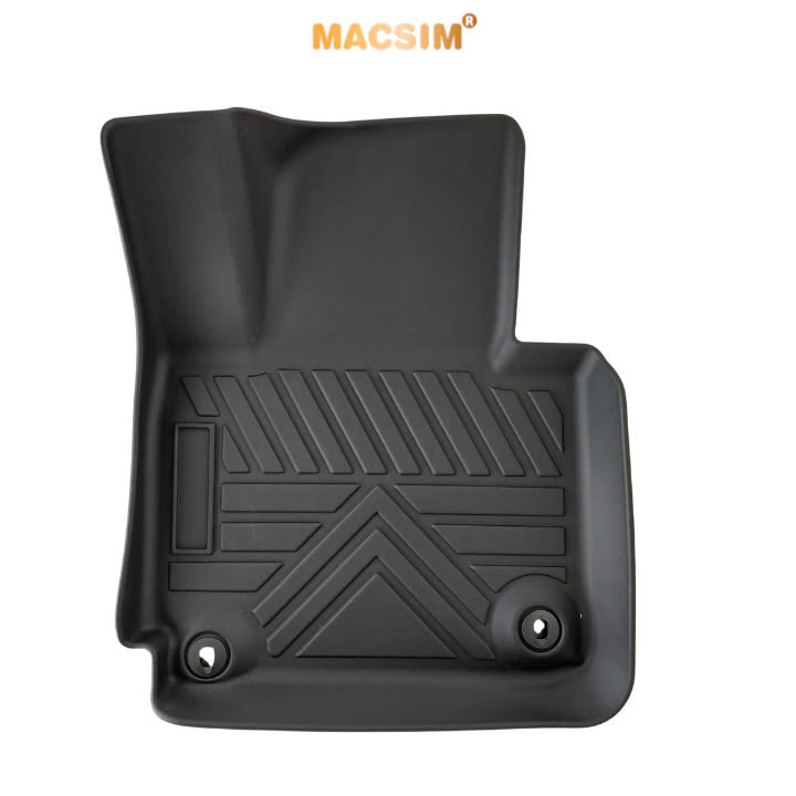 Thảm lót sàn 1 lớp sd3 Kia Rondo Nhãn hiệu Macsim - chất liệu TPE thương hiệu Macsim màu đen