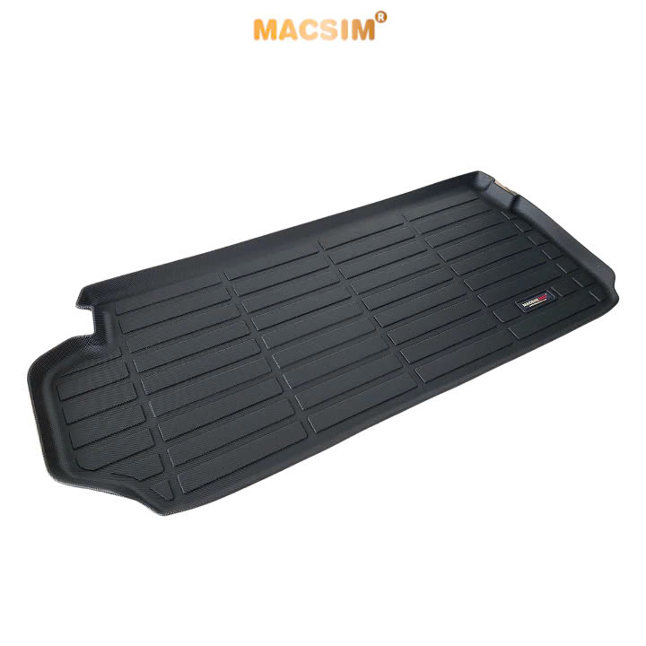 Thảm lót cốp qd xe ô tô Toyota Prado 2025+ nhãn hiệu Macsim màu đen