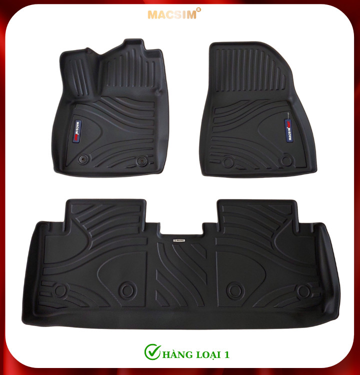 Thảm lót sàn xe ô tô BYD Seal Nhãn hiệu Macsim chất liệu nhựa TPE cao cấp màu đen