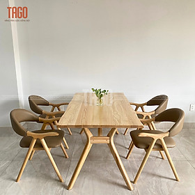 Bộ Bàn Ăn Lifumi 1m6 4 Ghế 
