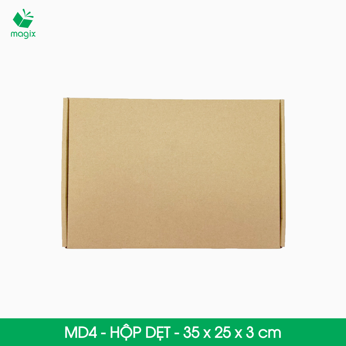 MD4 - 35x25x3 cm - 100 Thùng hộp carton