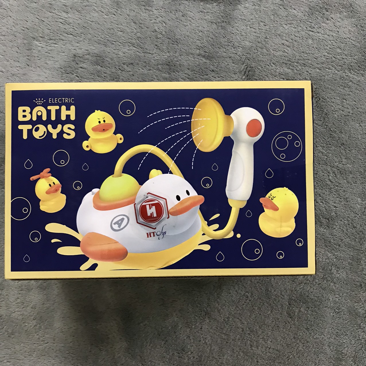 Đồ Chơi Nhà Tắm Cho Bé, Đồ Chơi Con Vịt Kèm Vòi Sen Chất Liệu Nhựa An Toàn Cho Bé Từ 1 - 4 Tuổi