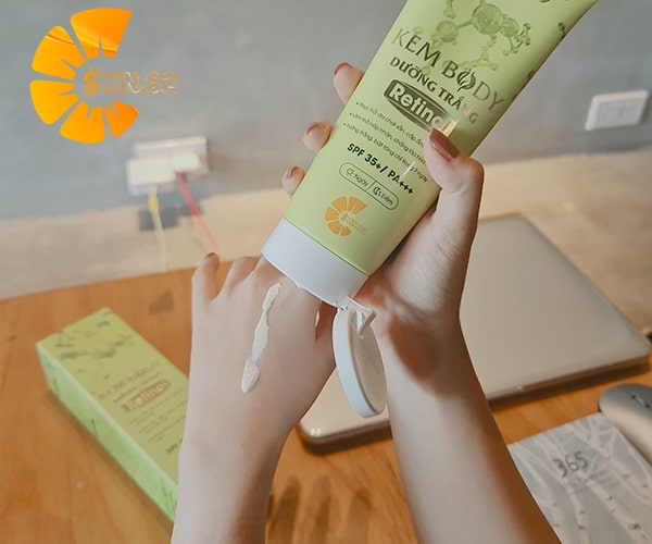 Chăm Sóc Da - C SKIN.02 - COMBO4 - BODY LOTION RETINOL - Dưỡng Trắng Cấp Ẩm Chuyên Sâu