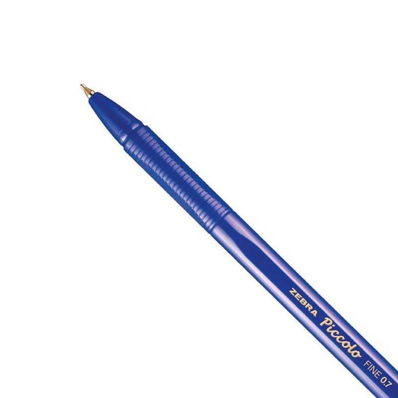 Viết Bi Zebra Piccolo 0.7mm - Màu Xanh