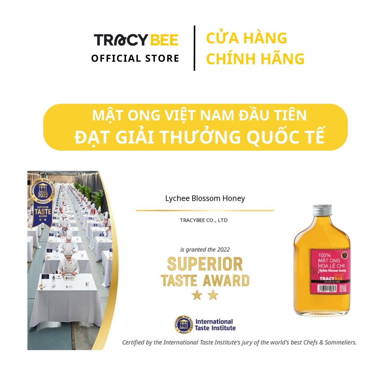 Mật ong hoa lệ chi Tracybee 95G