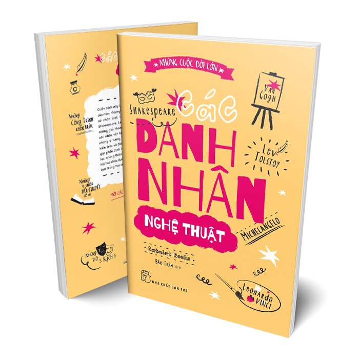Những Cuộc Đời Lớn - Các Danh Nhân Nghệ Thuật - Catmint Books, trẻ