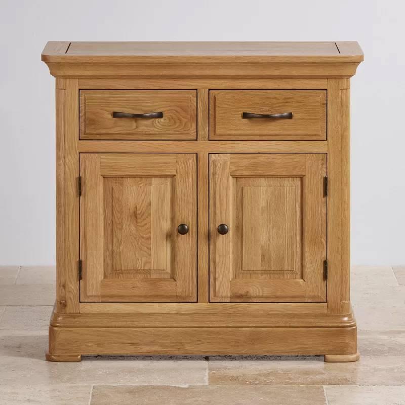 Tủ Chén Thấp Canterbury Loại Nhỏ Gỗ Sồi Ibie DSCSSCANO (100 x 42 cm)