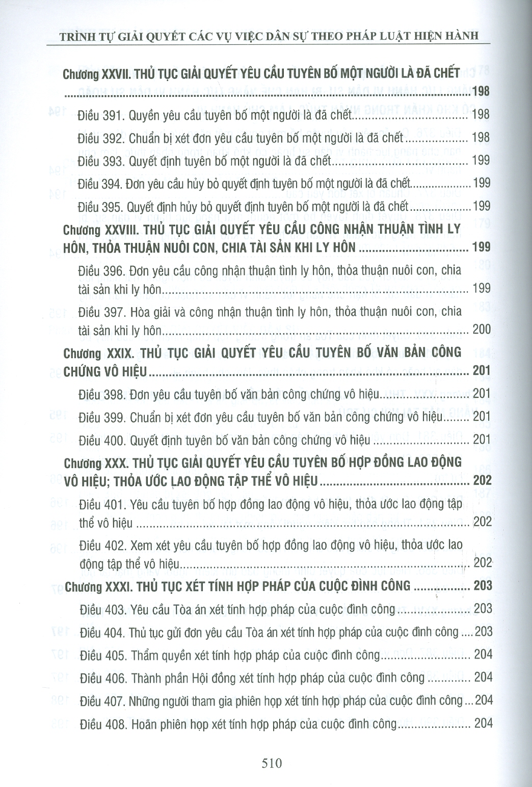 Trình Tự Giải Quyết Các Vụ Việc Dân Sự Theo Pháp Luật Hiện Hành - ThS. NCS. Tạ Đình Tuyên tuyển chọn và hệ thống