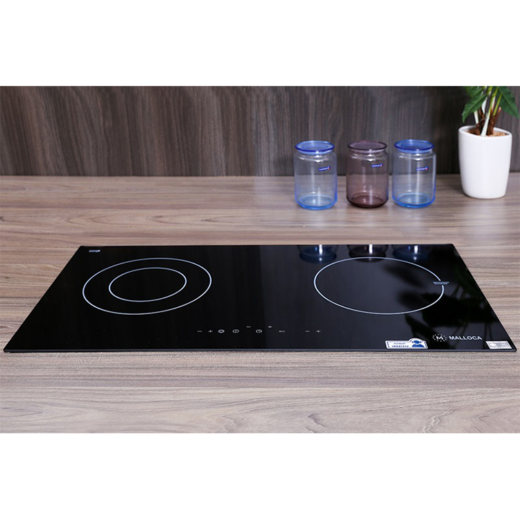 Bếp Âm Từ Đôi Malloca MH-02I (72 cm) - Hàng chính hãng