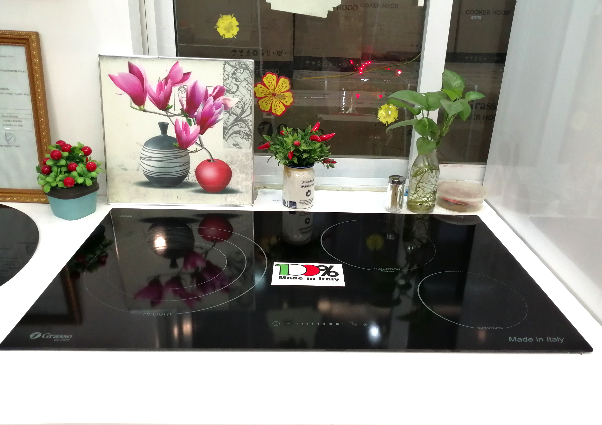 Bếp điện từ GS 39IT (Made in Italy) - Hàng Chính Hãng