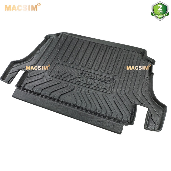 Thảm lót cốp Suzuki Vitara 2003- 2016 (qd) nhãn hiệu Macsim chất liệu tpv cao cấp màu đen
