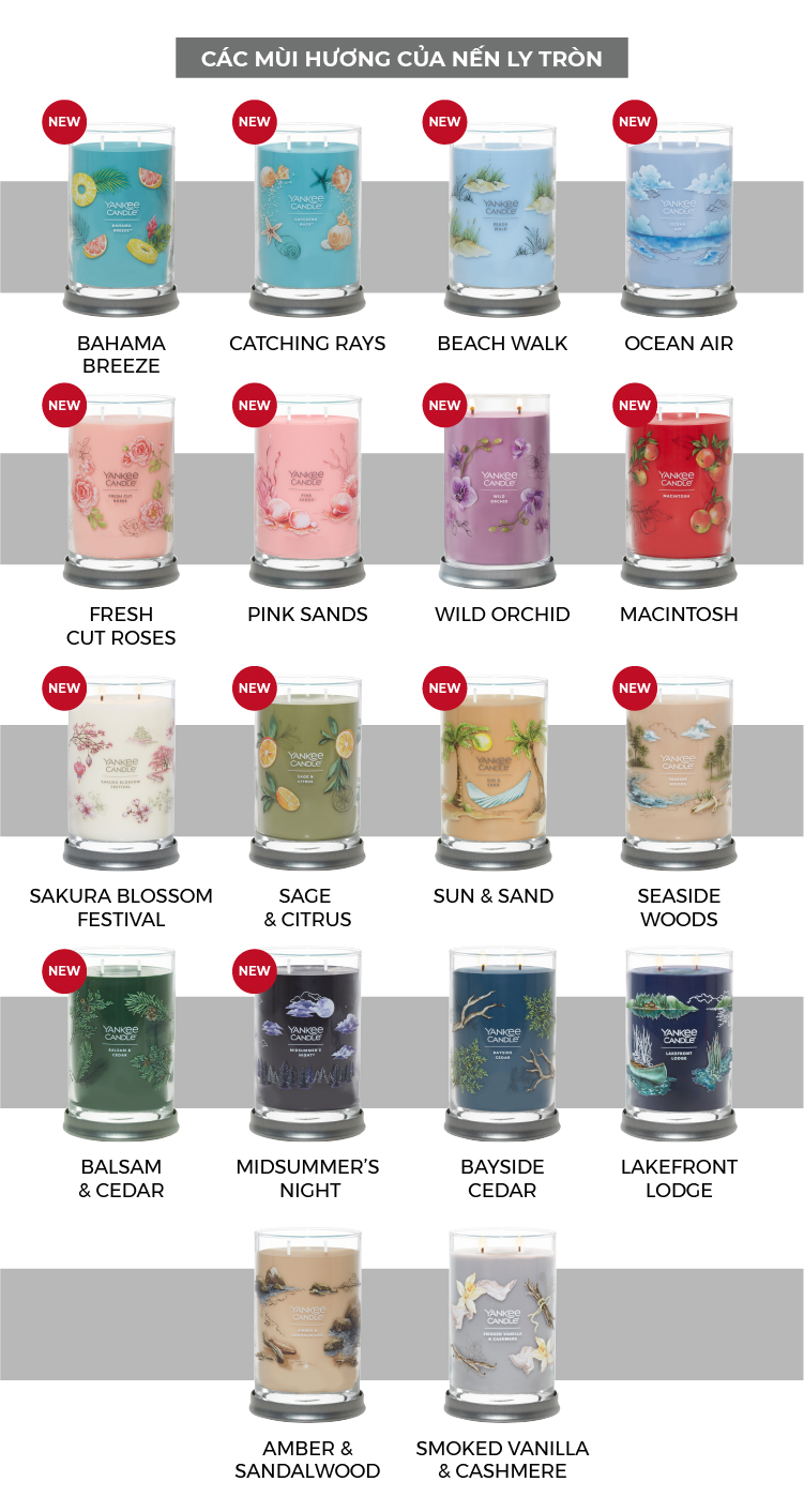 Nến ly tròn sáp đậu nành Yankee Candle size L (567g) - Midsummer