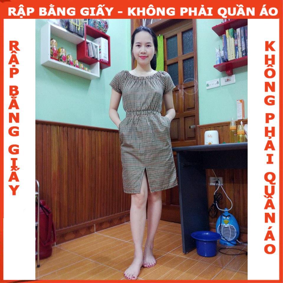 Rập giấy A0 đầm nữ mã 345 (BẢN VẼ)