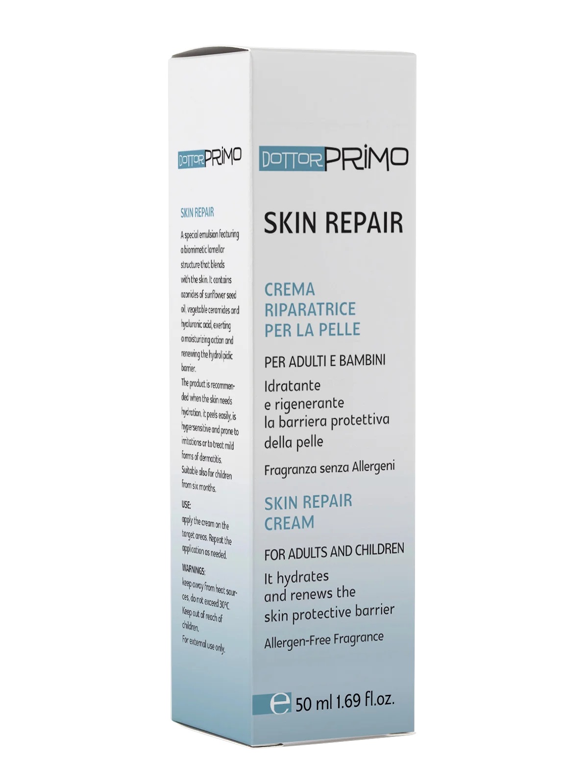 Kem Bôi Chàm DottorPrimo Skin Repair Giúp Làm Dịu Da Khô, Kích Ứng, Tróc Vẩy 20ml / 50ml