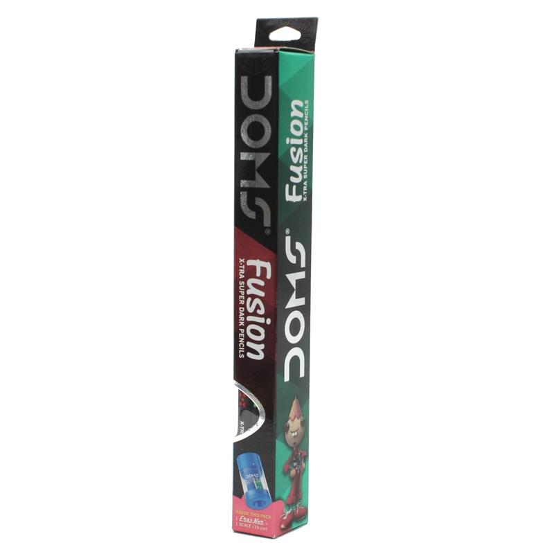 Hộp 12 Bút Chì Gỗ DOMS Fusion 7675