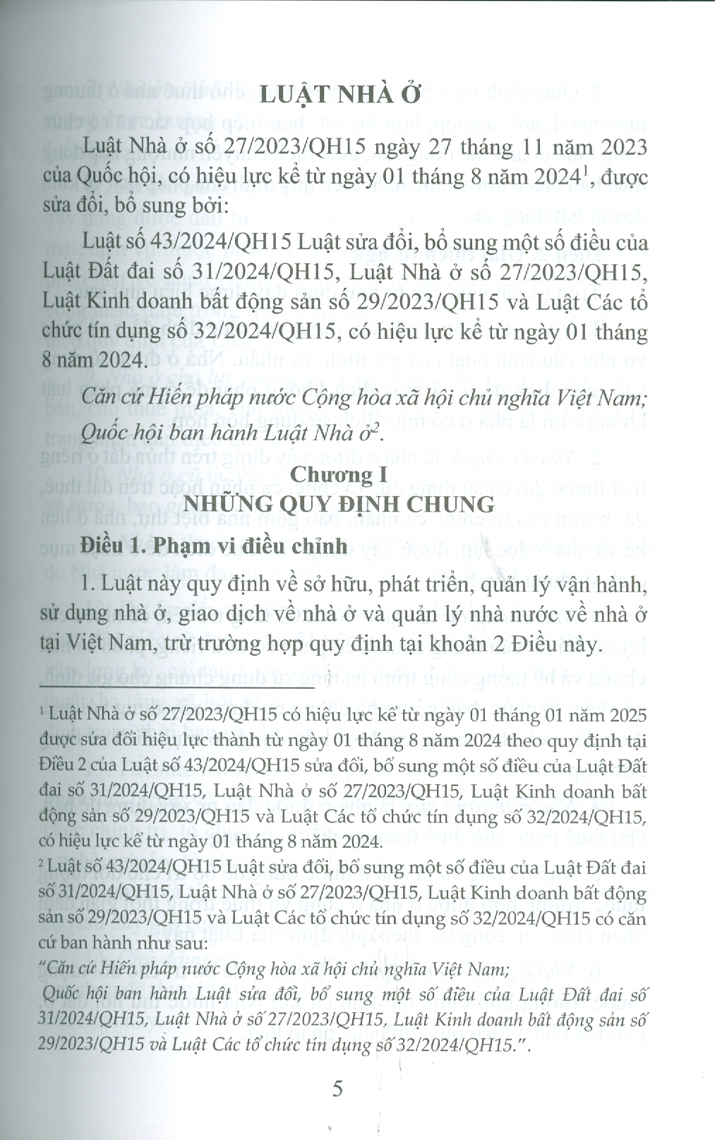 Luật Nhà Ở Và Văn Bản Hướng Dẫn Thi Hành