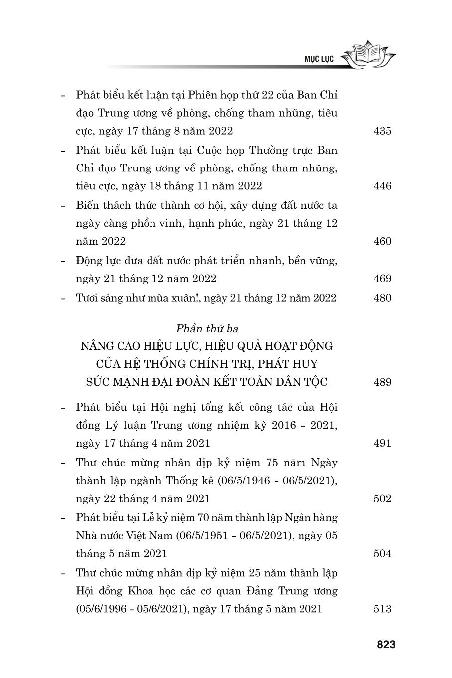 Biến thách thức thành cơ hội. Quyết tâm đột phá đưa đất nước phát triển nhanh, bền vững (bản in 2024)