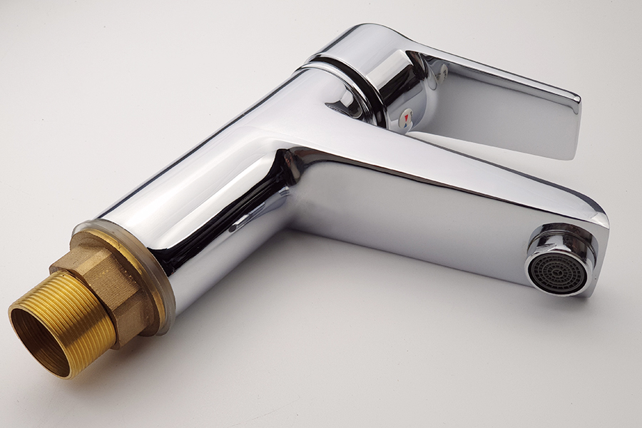 Vòi Lavabo nóng lạnh Đồng mạ Chrome Eurolife EL-AZA02 (Trắng bạc)