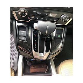 Bộ ốp trang trí nội thất dành cho xe HONDA CRV 2018-2019 vân titan, phụ kiện trang trí xe ô tô