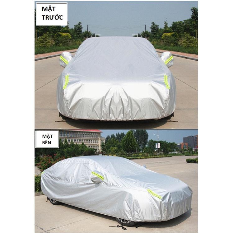- LOẠI VẢI DÙ Bạt trùm xe ô tô 5 chỗ FORD FOCUS vải dù oxford cao cấp , áo bạt phủ trùm che kín che nắng