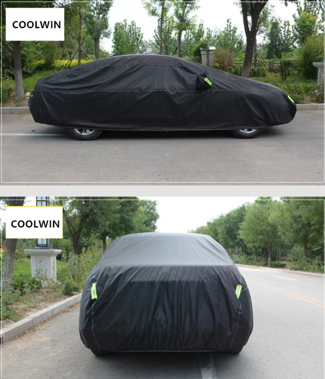 Bạt phủ ô tô Suzuki XL7/ Suzuki Ertigar thương hiệu Macsim sử dụng trong nhà và ngoài trời chất liệu Polyester - màu đen