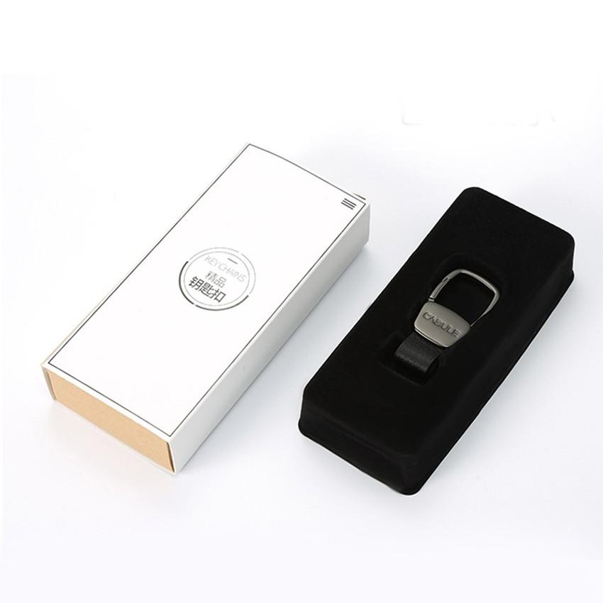 Móc khoá da bò cao cấp Cabule đa năng cho xe ô tô,chất liệu hợp kim,da bò siêu dày,không còn lo lạc mất chìa khoá