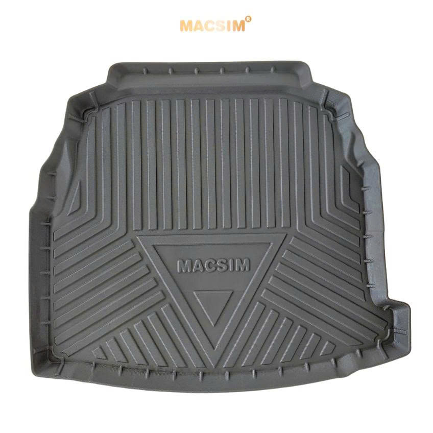 Thảm lót cốp xe ô tô (qd) Mercedes E W213 (E300,E400) 2015+ nhãn hiệu Macsim chất liệu TPV cao cấp màu đen