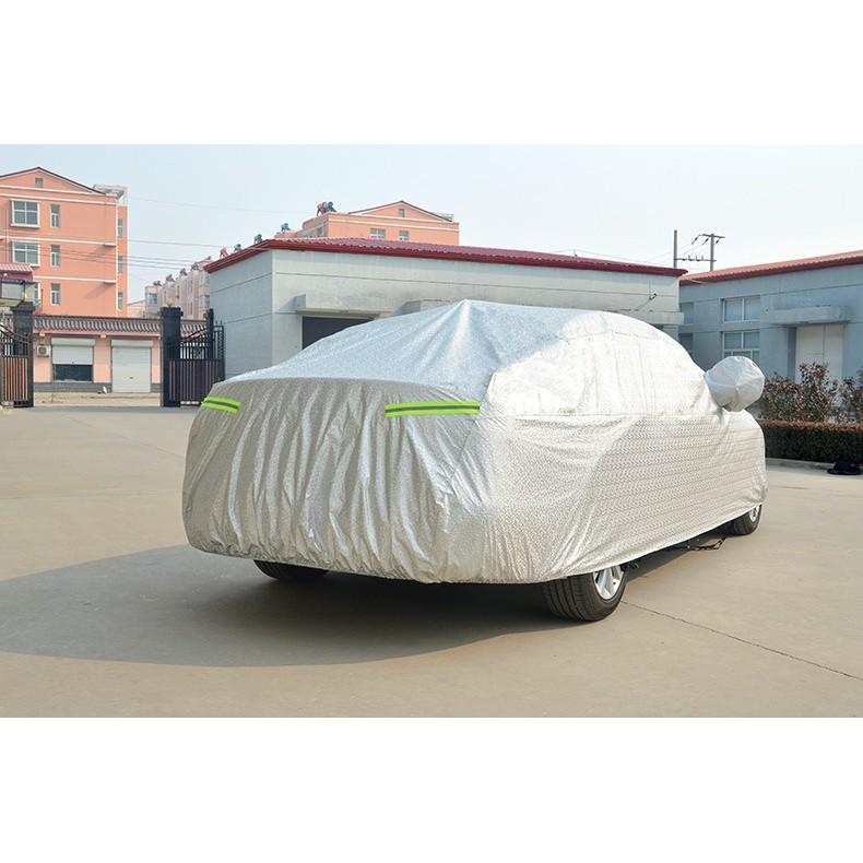 Bạt Phủ dành cho Ô Tô Toyota Wigo Cao Cấp 3 Lớp Chống Nắng Nóng Chống Nước Chống xước