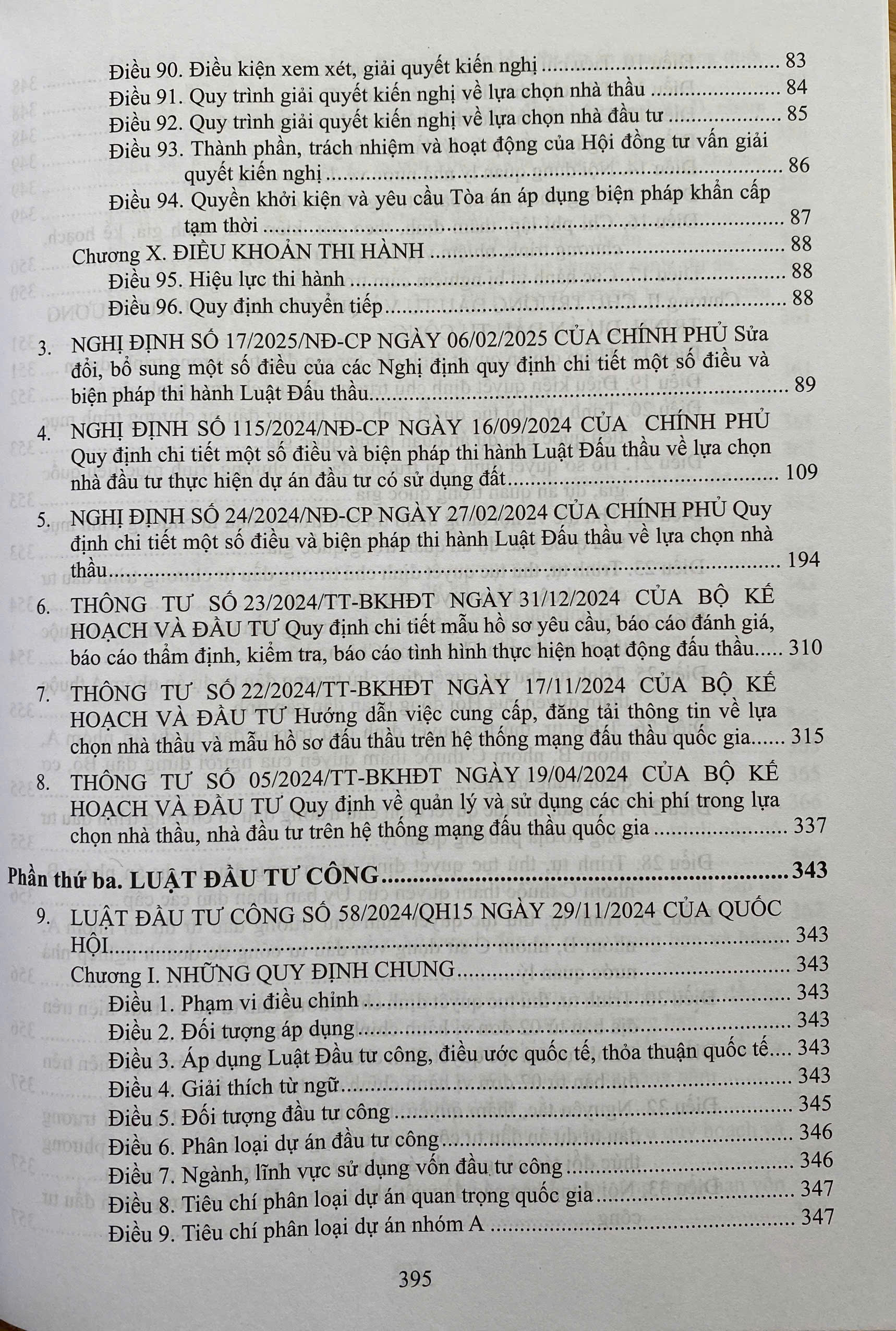 Luật Đấu Thầu ( Sửa Đổi, Bổ Sung ) và Văn Bản Hướng Dẫn Thi Hành