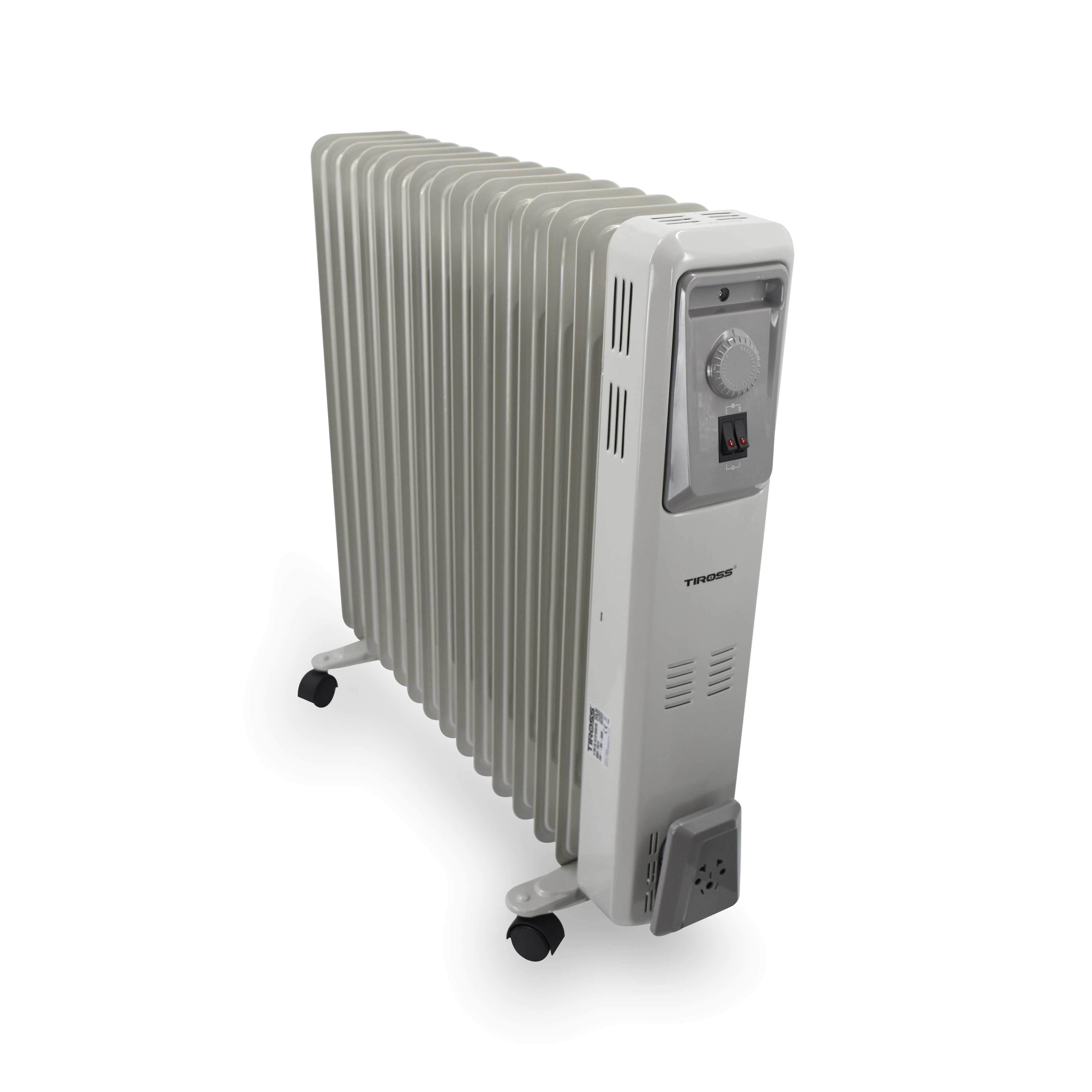 Máy sưởi dầu 15 thanh Tiross TS9219 - Công suất 2800W - Hàng chính hãng