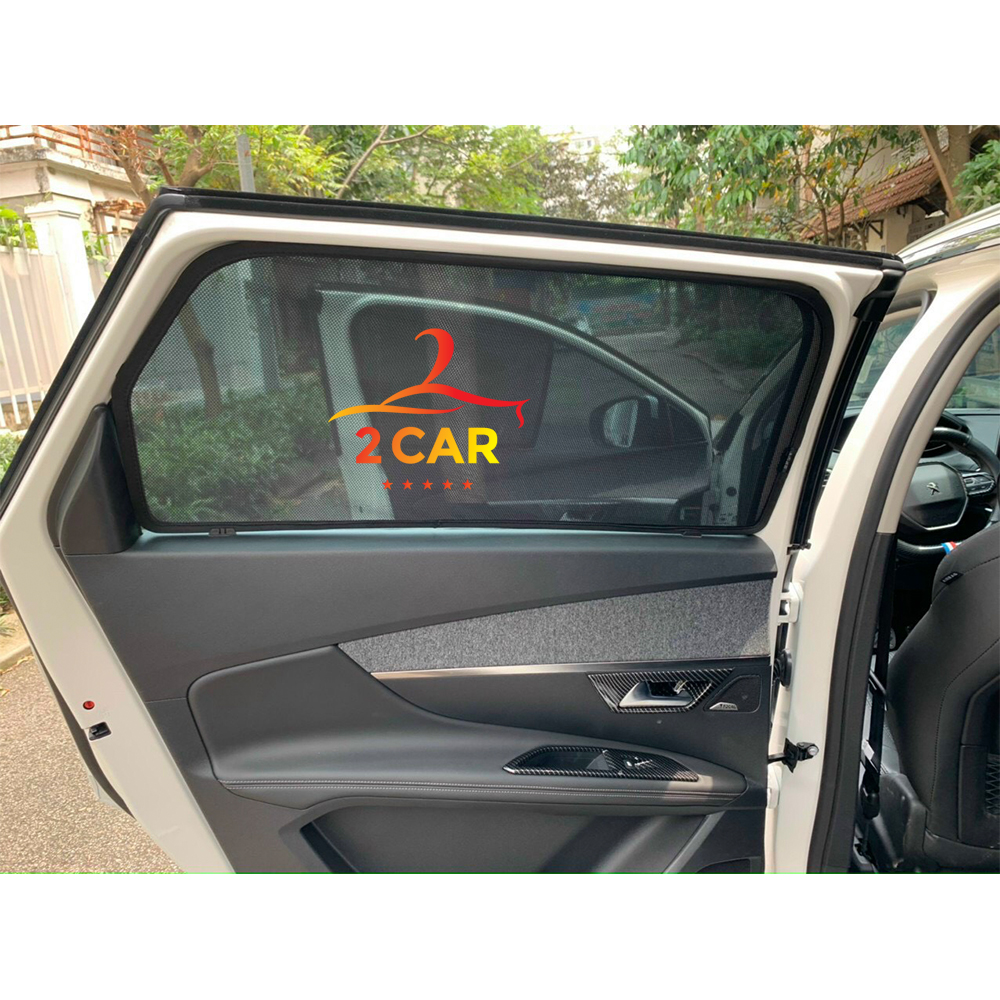 Rèm Che Nắng Mazda CX3 loại 2 Rèm Chắn Nắng Nam Châm Cho Xe ô tô, Bộ 4 Tấm, có nam châm