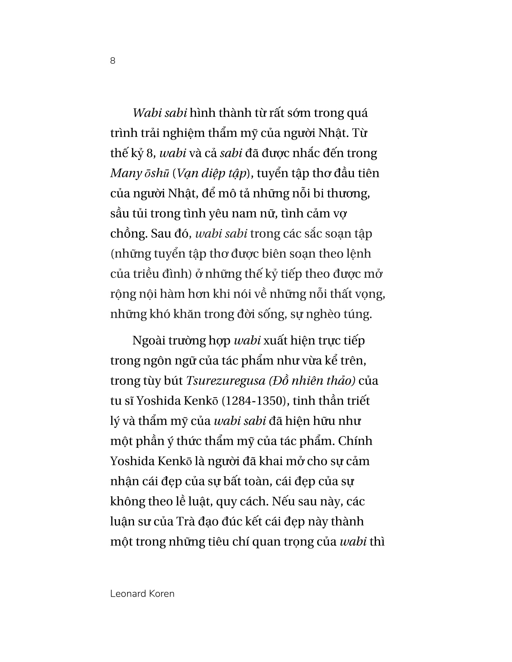 Wabi-Sabi - Tập 2 - Những Suy Nghĩ Thêm (PB)